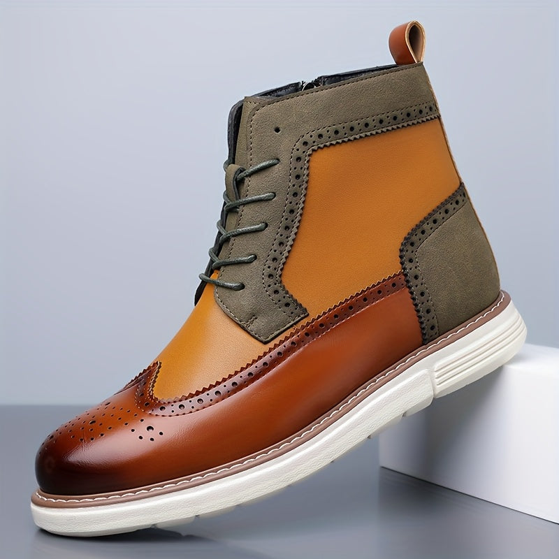 Wendelin | Herren Stiefelette Schnürboot Brogue - Image 7