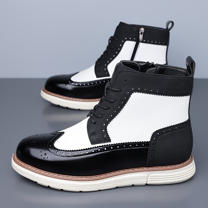 Wendelin | Herren Stiefelette Schnürboot Brogue - Image 8