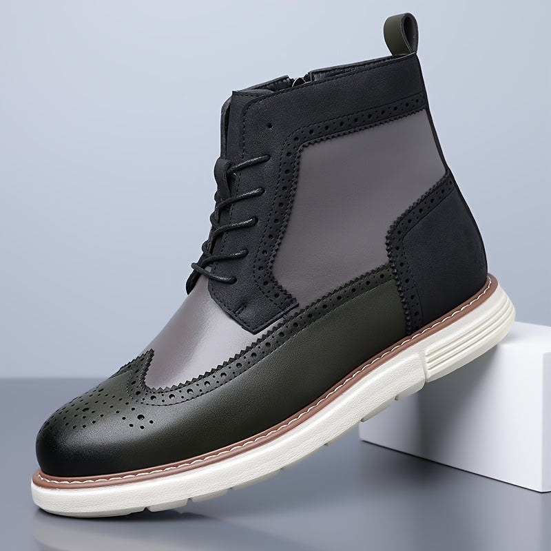 Wendelin | Herren Stiefelette Schnürboot Brogue - Image 9