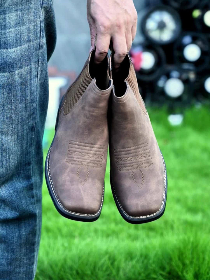 Wendell | Herren Chelsea-Stiefelette Slip-on Boots - Dark Grey - Image 9