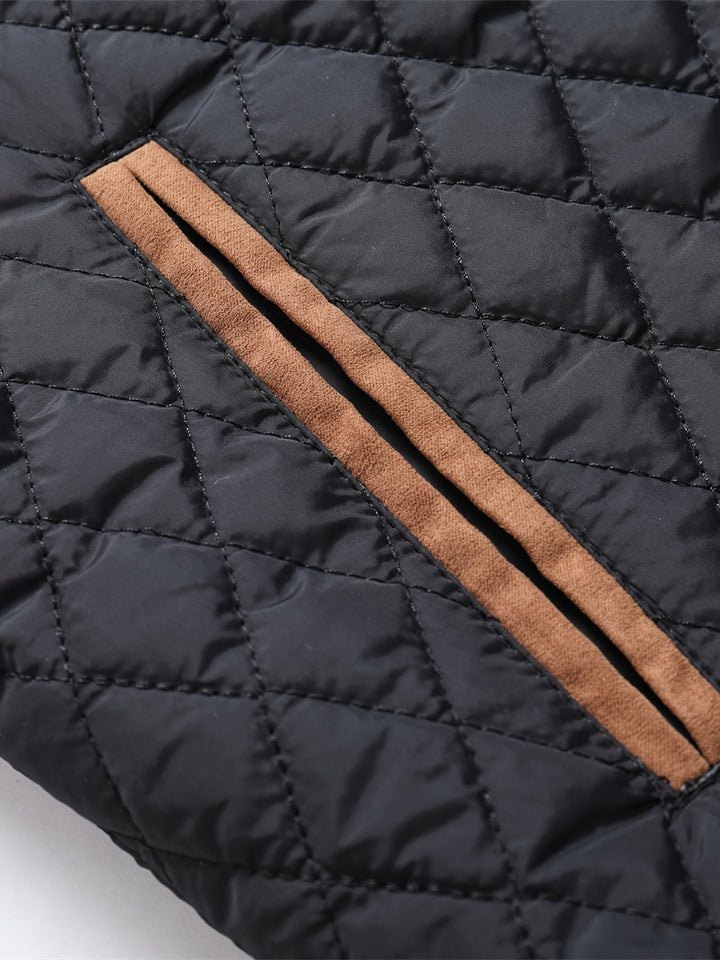 Wendric | Herren Steppjacke mit Stehkragen - Navy - Image 11