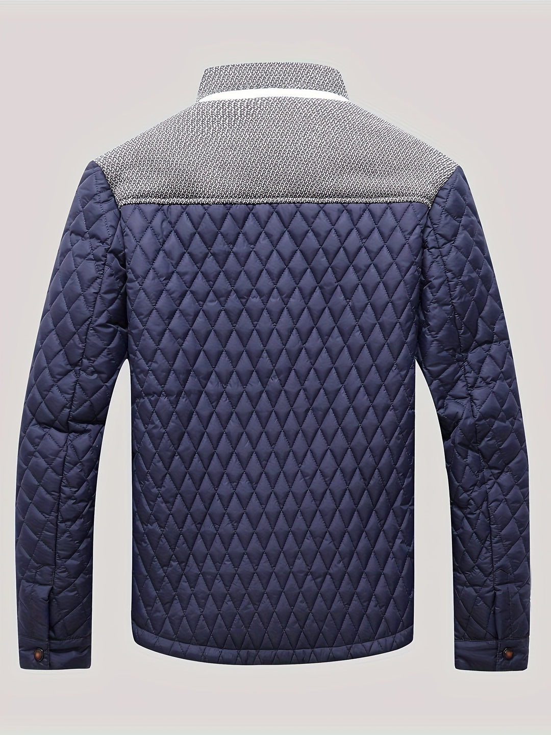 Wendric | Herren Steppjacke mit Stehkragen - Navy - Image 3