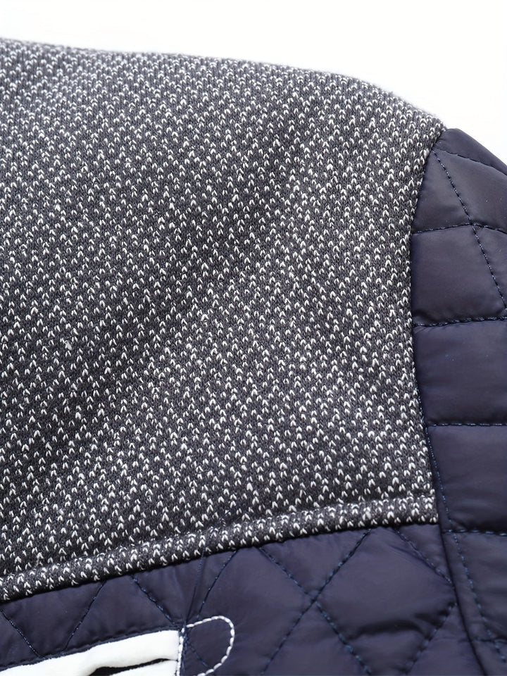 Wendric | Herren Steppjacke mit Stehkragen - Navy - Image 6