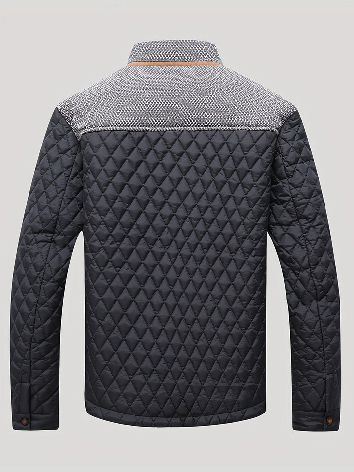 Wendric | Herren Steppjacke mit Stehkragen - Navy - Image 9