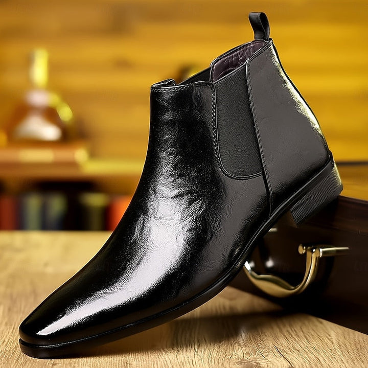 Wendelin | Herren Chelsea-Stiefelette klassisch braun - Brown - Image 2
