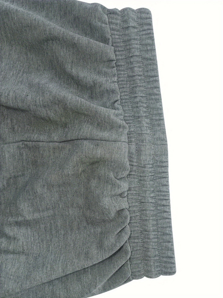 Wiberna | Damen Jogginghose Weites Bein Relaxed Fit - Grey - Image 8