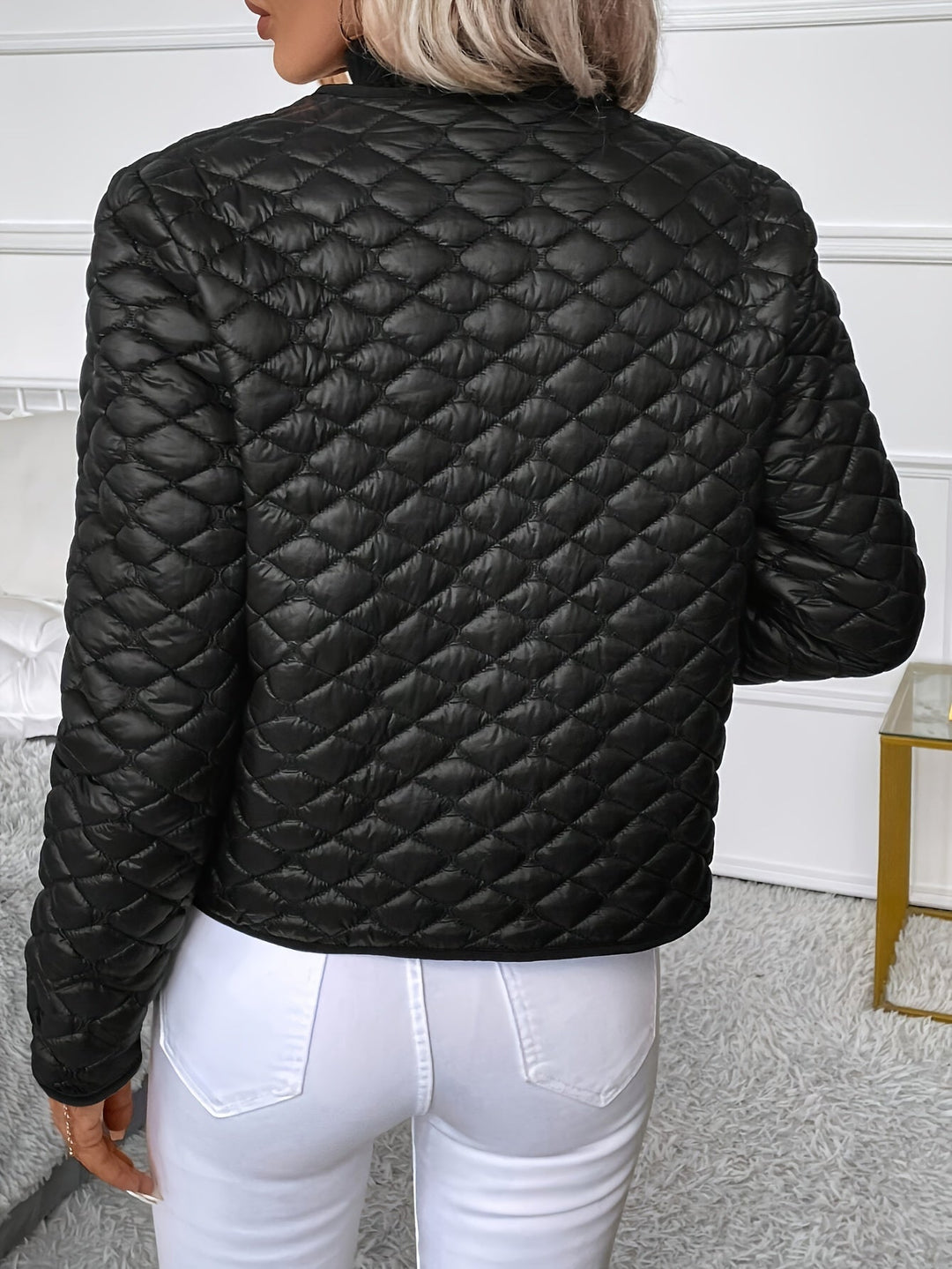 Wiltborg | Damen Wattierte Steppjacke Schwarz - Black - Image 1