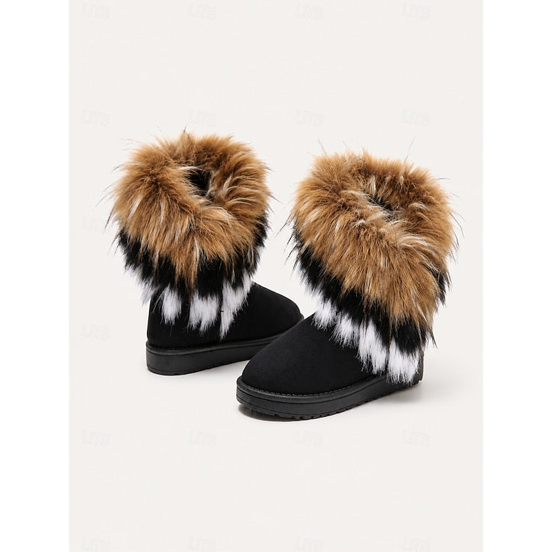 Wulfriede | Damen Wasserdichte Winterstiefel mit Fellbesatz - Camel - Image 11
